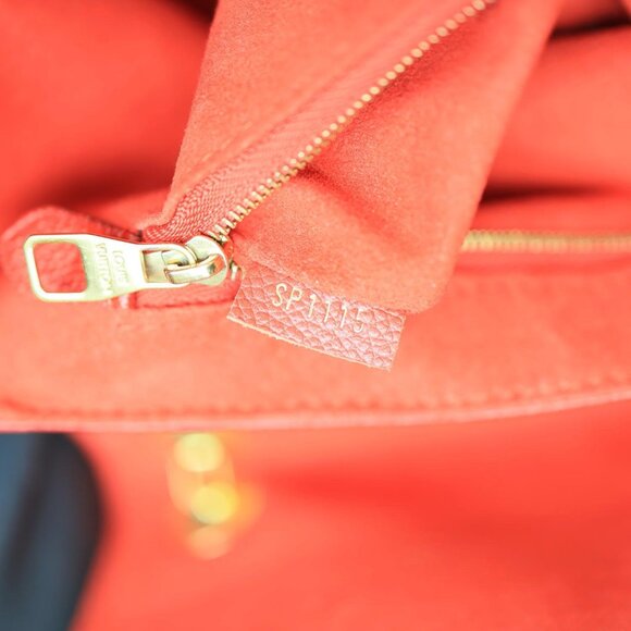 Louis Vuitton  Saint Germain PM Monogram Empreinte Leather Shoulder Bag Cerise - Picture 13 of 13